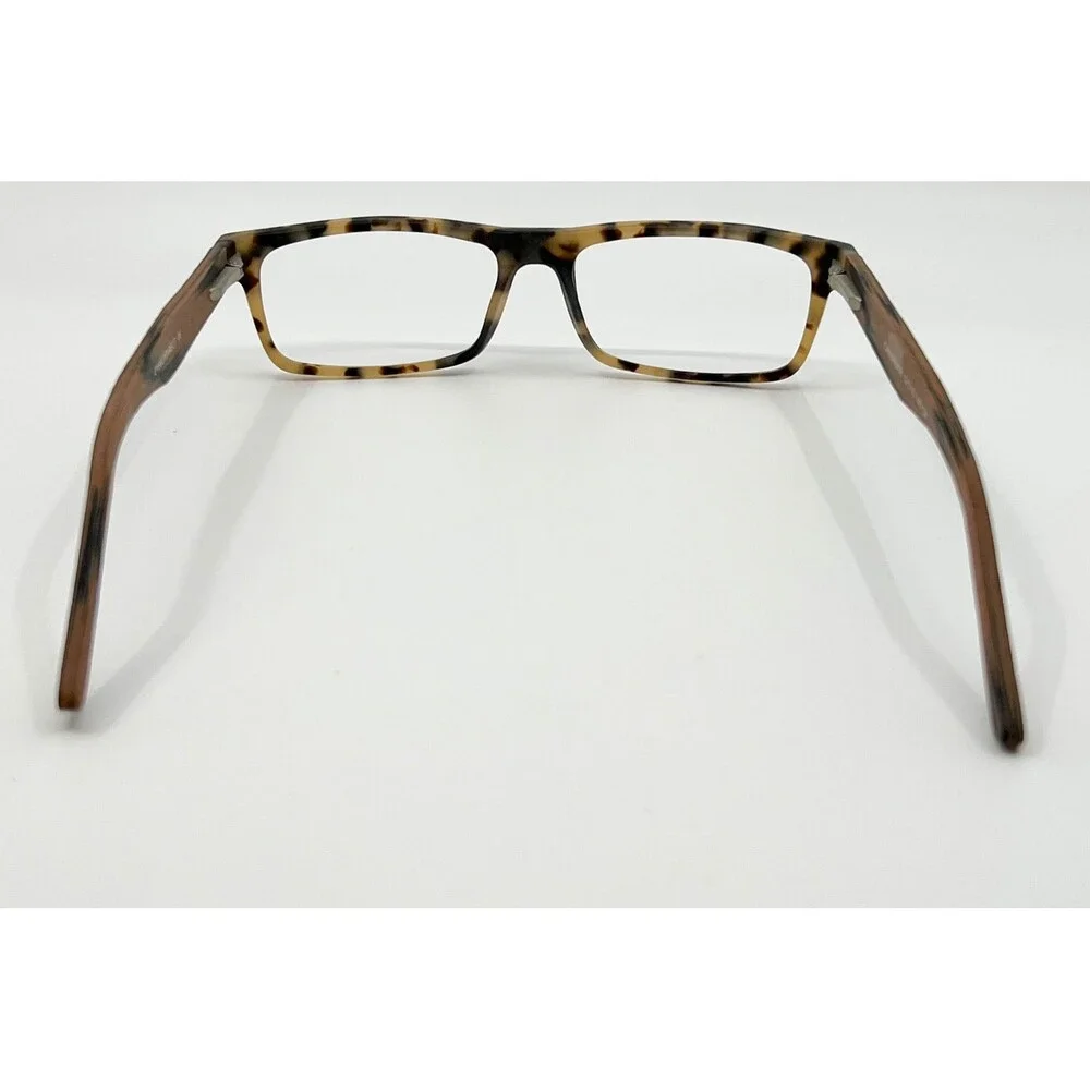 EyeBuyDirect Cambridge Eyeglasses Mens Brown Tortoise Wood Finish 52-16-140